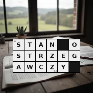 Rozwiązanie krzyżówki: umowny stan wody który zapoczątkowuje wzmożenie dyżurów i obserwacji poziomu lustra wody oraz kampanię informacyjną na zagrożonym obszarze - stan ostrzegawczy | hasła, synonimy i podpowiedzi Hasło krzyżówkowe umowny stan wody który zapoczątkowuje wzmożenie dyżurów i obserwacji poziomu lustra wody oraz kampanię informacyjną na zagrożonym obszarze - stan ostrzegawczy – rozwiązanie, synonimy, podpowiedzi i definicje krzyżówkowe